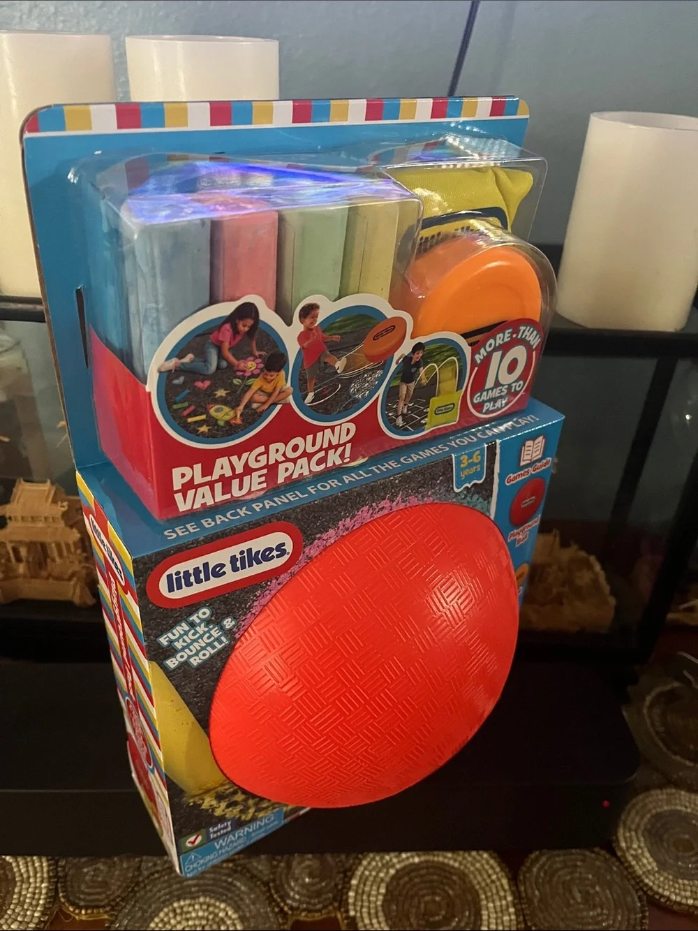 Little Tikes Playground Value Pack - Orange Playground Ball & Accessories